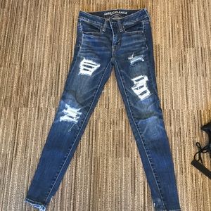 American Eagle Jeans size 2 super super stretch
